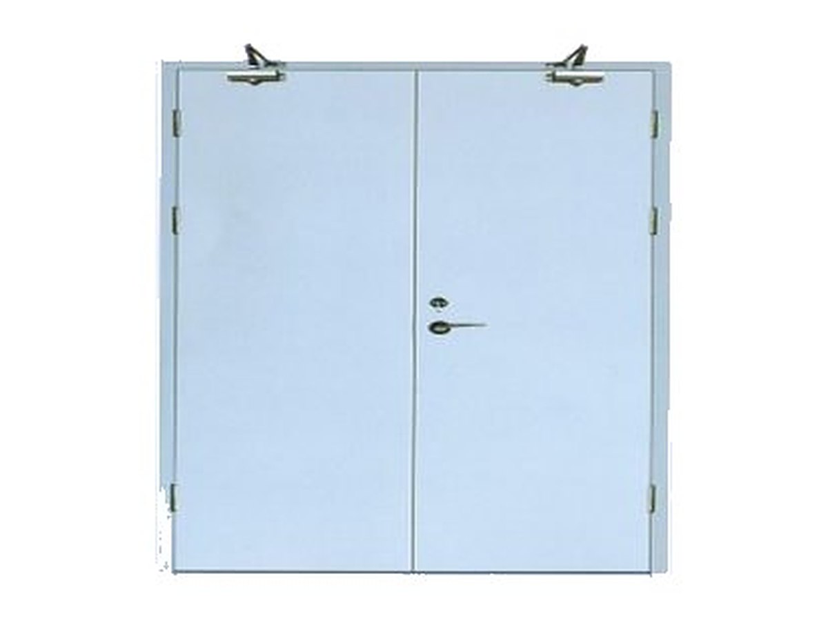 Steel Double-Leaf Fire Door