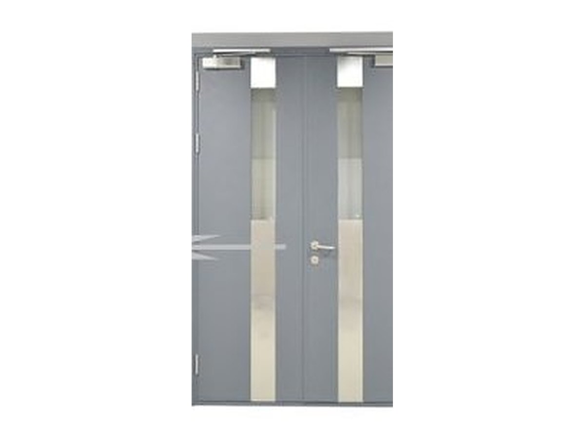 Steel Fire Door with Vision Panel