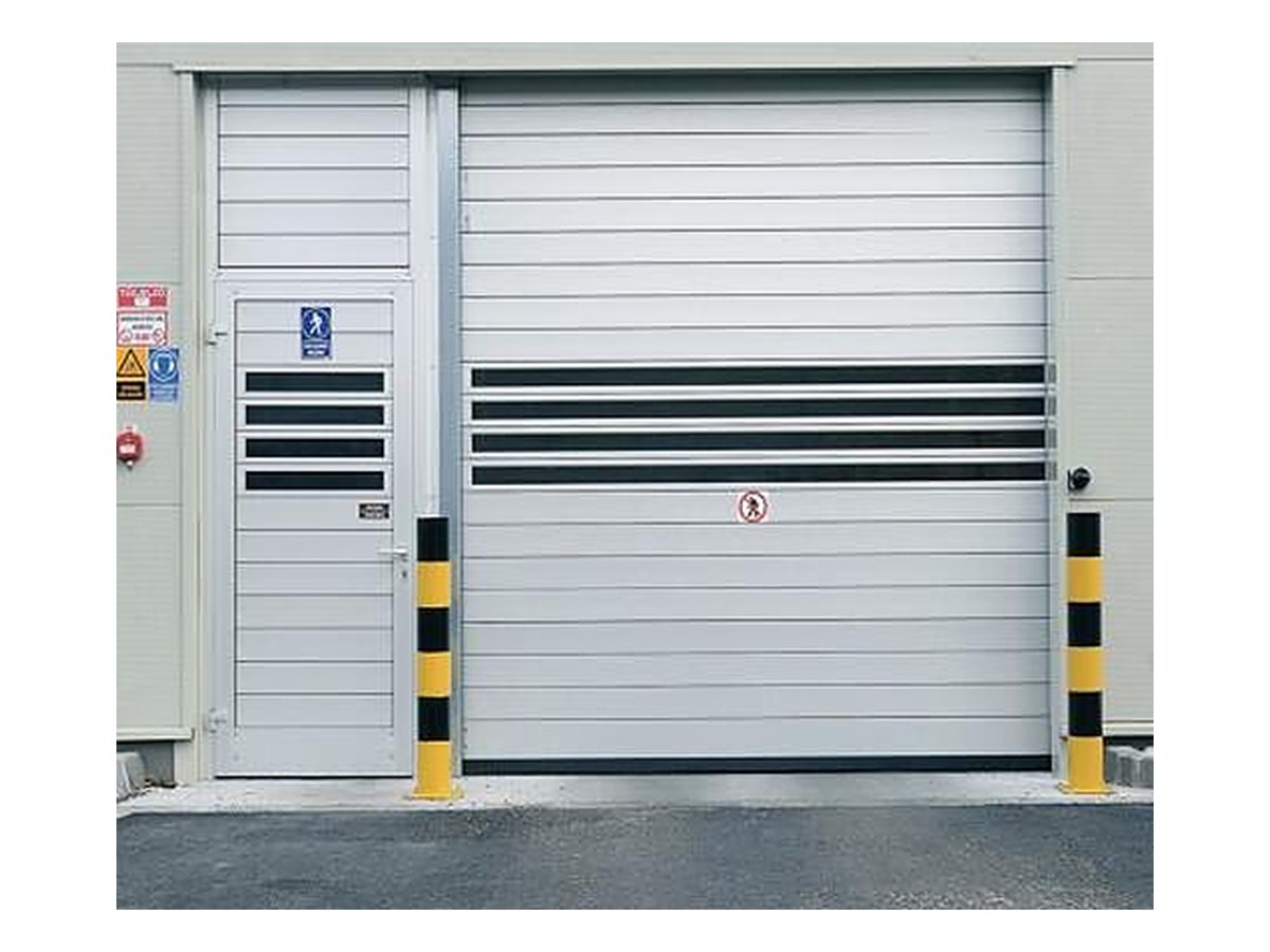 Rigid High-Speed Roll-Up Door