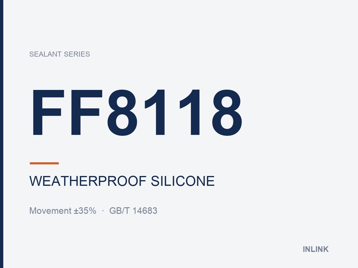 Weatherproof Silicone Sealant FF8118